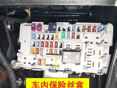 汽车上那五颜六色的保险丝都认识吗