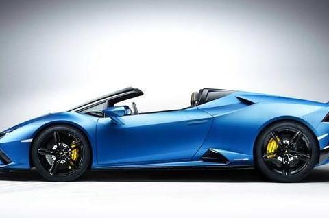 兰博基尼Huracán EVO RWD Spyder官图 采用软顶敞篷设计
