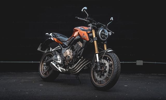 cb650本田摩托车,国宾650摩托车警用 2020年"本田车库梦想定制"竞赛 cb650r改装作品集!