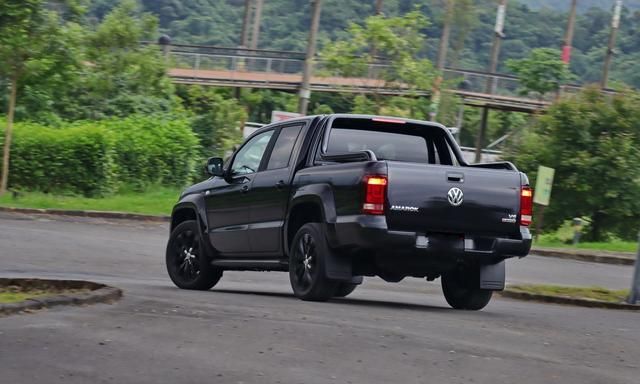 复杂路况下试驾大众Amarok V6 Black Edition限量版感受如何