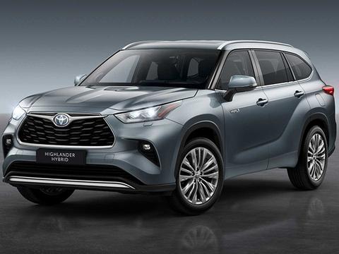 搭2.5L混合动力系统/将于2021年初上市 丰田新一代汉兰达官图曝光