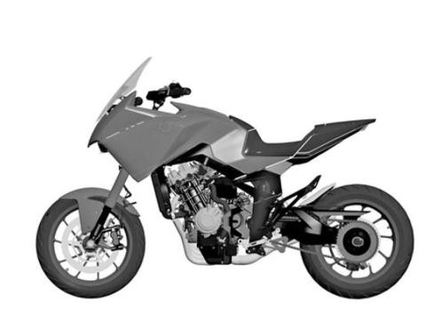 疑似本田 CB4X Concept跨界多功能车款设计图曝光