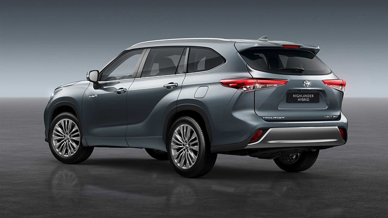 搭2.5L混合动力系统/将于2021年初上市 丰田新一代汉兰达官图曝光