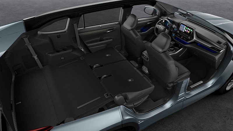 搭2.5L混合动力系统/将于2021年初上市 丰田新一代汉兰达官图曝光