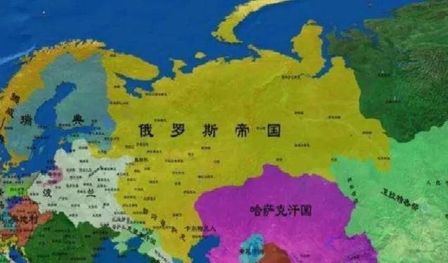 4,俄罗斯帝国 俄罗斯帝国建立于1721年,鼎盛时期疆域面积:2300万平方
