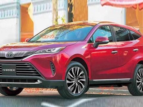 丰田新Harrier运动版曝光，在普通版基础上增加大量运动化元素