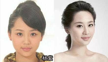 杨紫,的证件照就是当年《家有儿女》夏雪的样子,观众看着长大的孩子