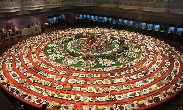 中国古今五大名宴 (附满汉全席菜谱)