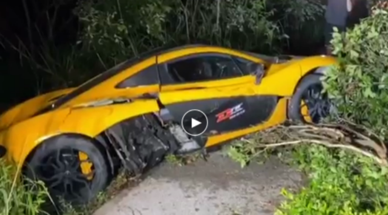 迈凯伦P1又撞啦!带你开开眼:那些年国内撞过的顶级豪车