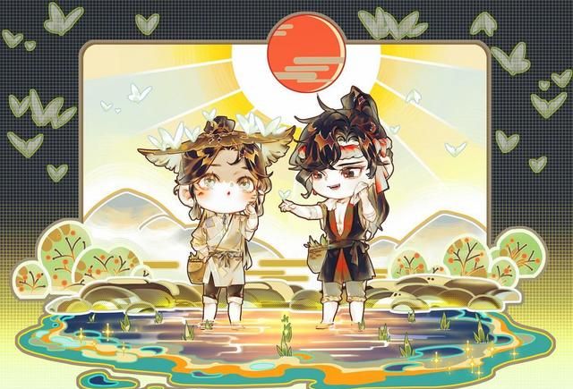 《天官赐福》漫画,风师形象初公布,眨眼wink我爱了