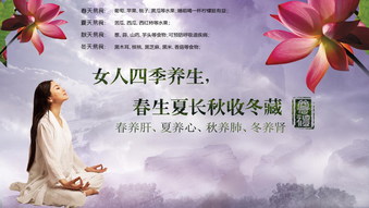 女人四季养生,春生夏长秋收冬藏,四季养生知多少?