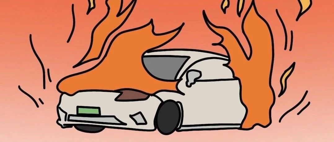 1个小时后，我的电动车着了.....