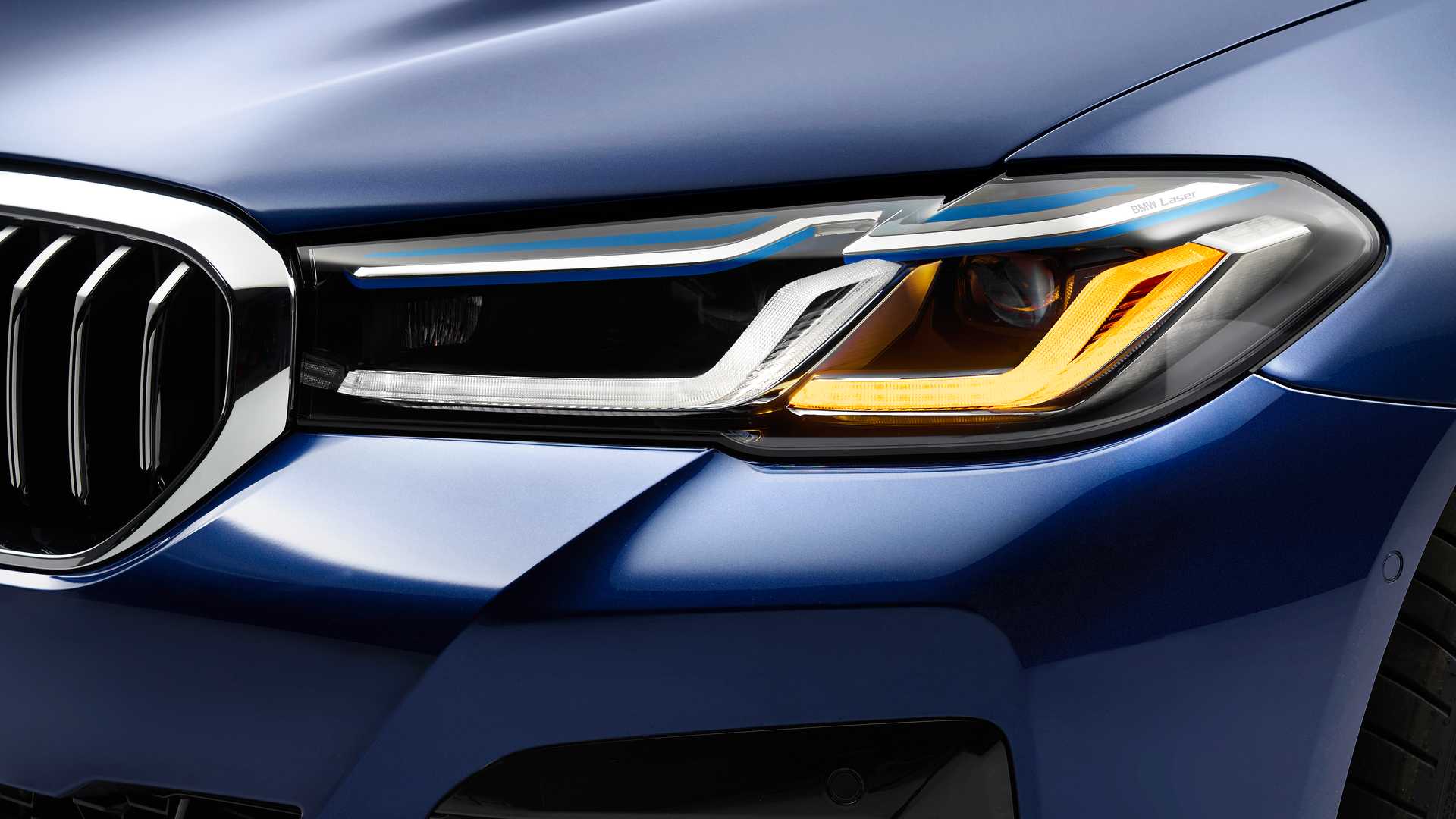 加入48V轻混系统,新款宝马5系官图发布|新车