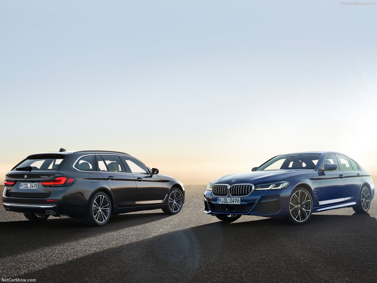 加入48V轻混系统,新款宝马5系官图发布|新车