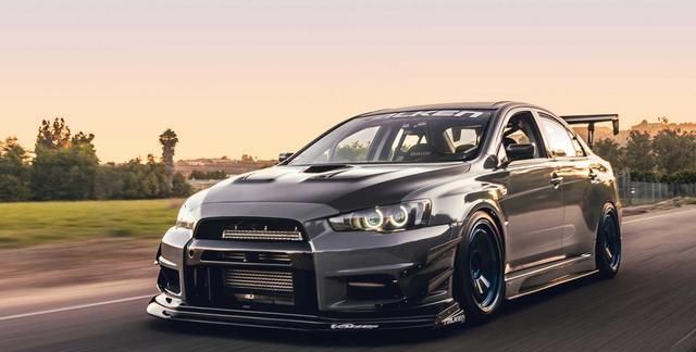 周末试驾点评这台改装版三菱lancer evo x感受如何了解一下