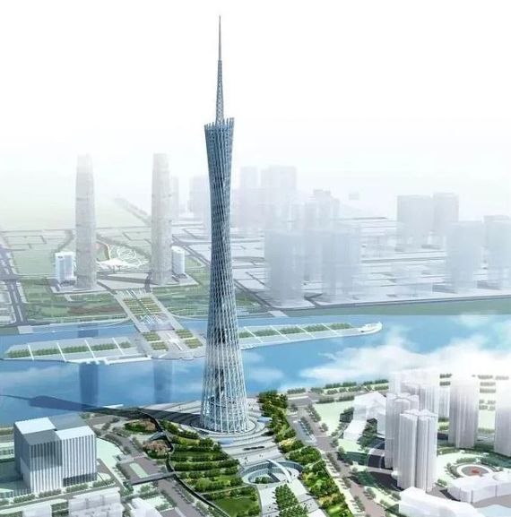 5亿,扩充广州塔南广场,预计2021年建成