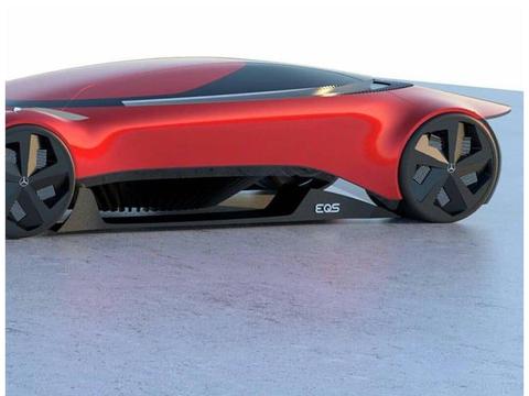奔驰EQ概念车已经实现，完美的流线型