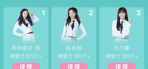 创3出道位排名:张艺凡第5,王艺瑾处在边缘,陈卓璇名次
