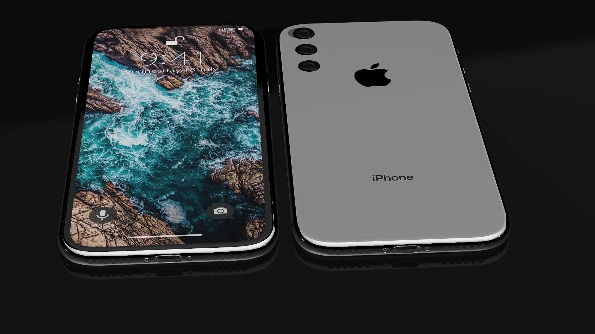 苹果12高清壁纸 概念,苹果12高清壁纸 正式版 iphone12概念图:趁早对iphone11说再见吧,苹果终于不再保守