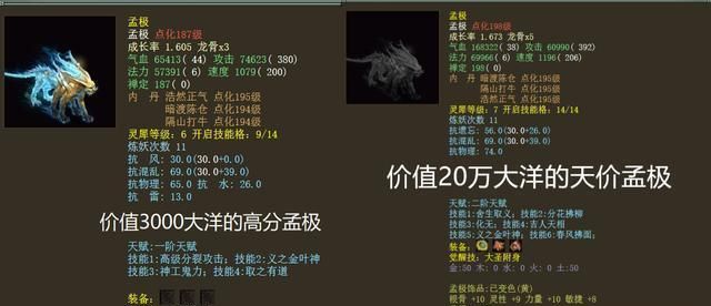大话西游2:自古小熊出化无?盘点那些无法交易的终极宝宝!