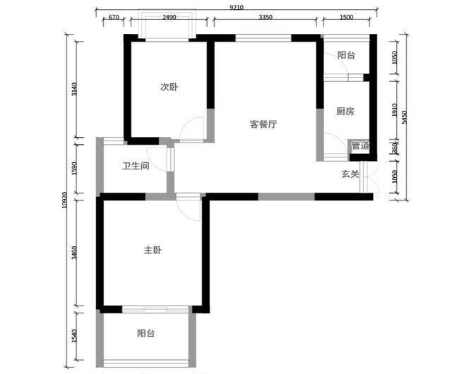 婆婆把80.83平米的房装修成这种现代风格,一进门就看呆了