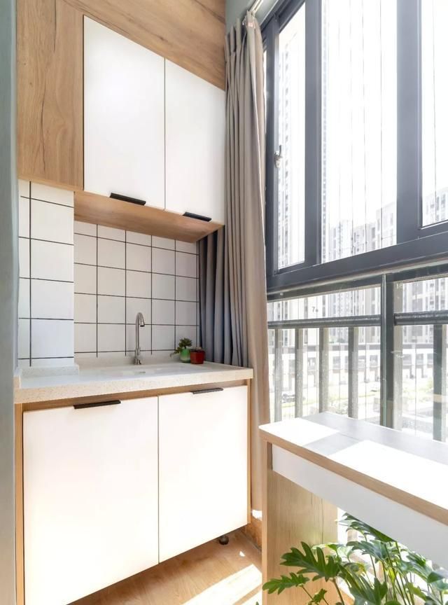 婆婆把80.83平米的房装修成这种现代风格,一进门就看呆了