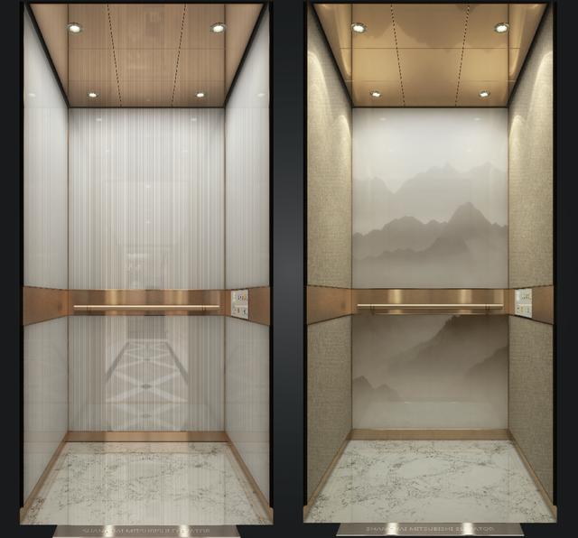 上海三菱leon-ii菱珑别墅电梯全面升级