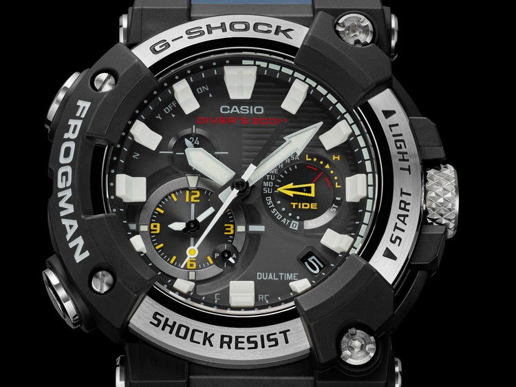 卡西欧g-shock frogman蛙人系列新手表:箭头指针亮相