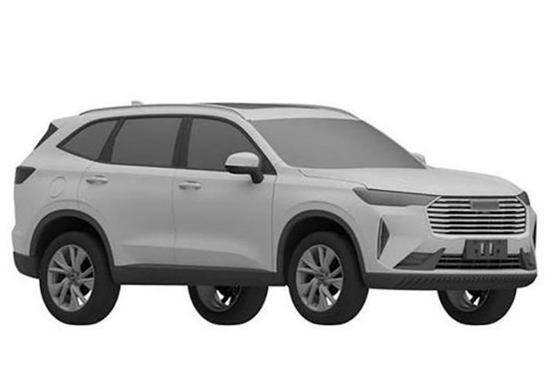 外观气势更足 全新哈弗H6谍照抢先看