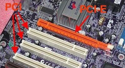 一张图就能认识主板上大大小小的接口:pci-e,pci,agp