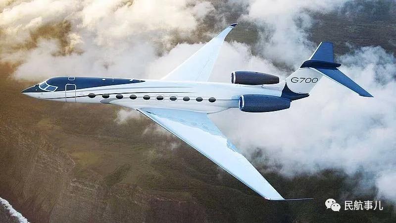 湾流最新两架g700公务机投入验证试飞