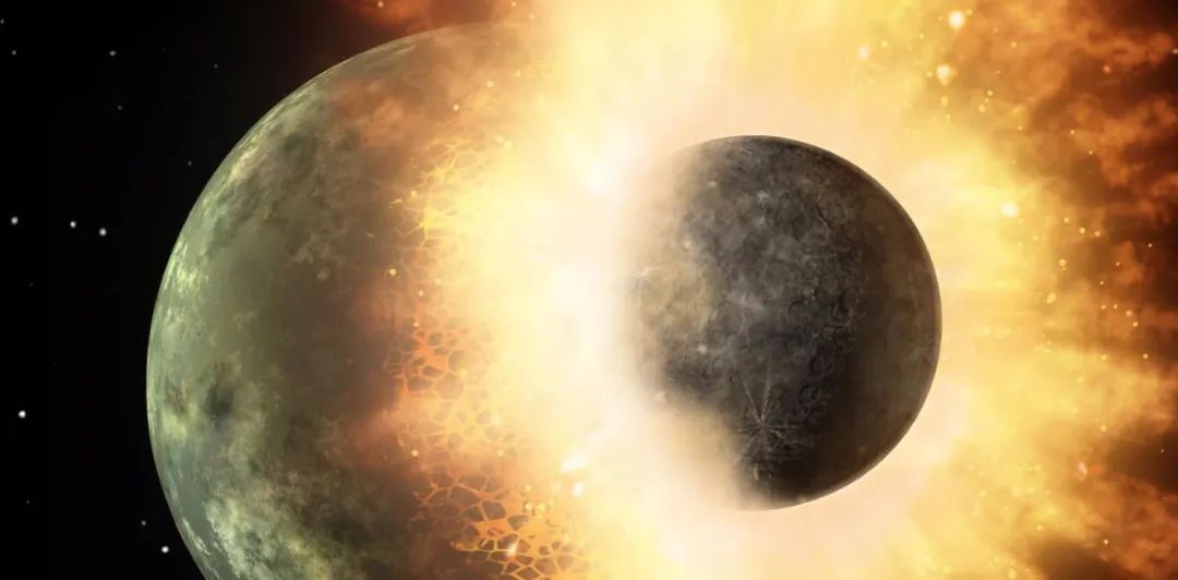 更加确定!月球是由“忒伊亚”火星大的小天体,与地球撞击形成!