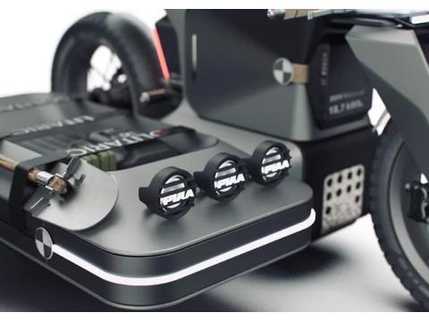 专为旅行而生，宝马电动偏三挎斗概念车亮相