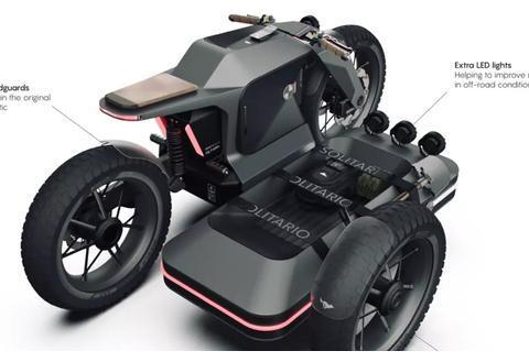 专为旅行而生，宝马电动偏三挎斗概念车亮相