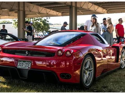 法拉利恩佐高清实拍，无比经典的超跑