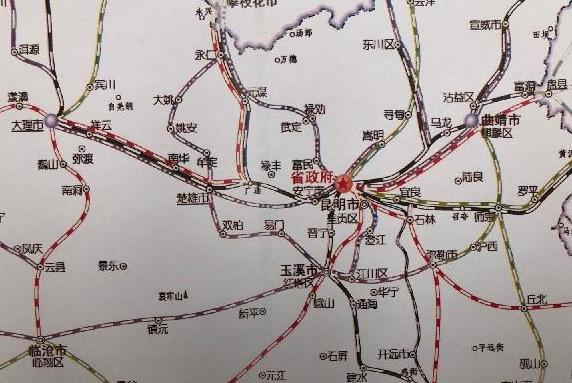 云南高铁版图,多项全国第一,大理,丽江均可到达