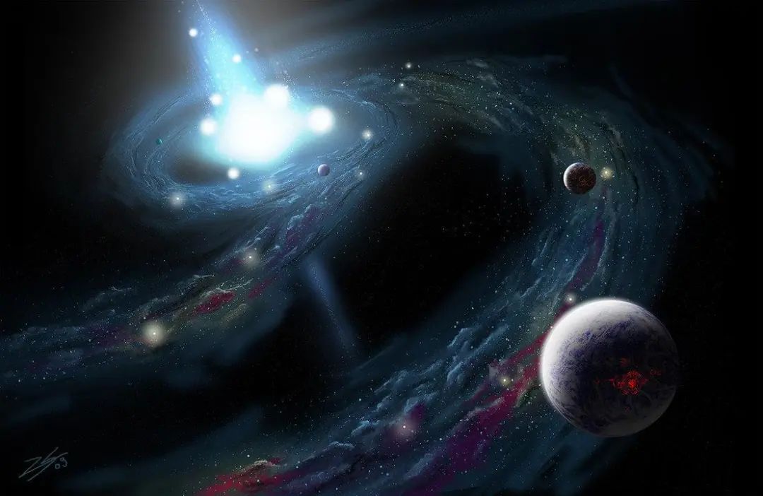 最新证明:黑洞驱动的类星体,能够撕裂星际空间,阻止恒星形成!