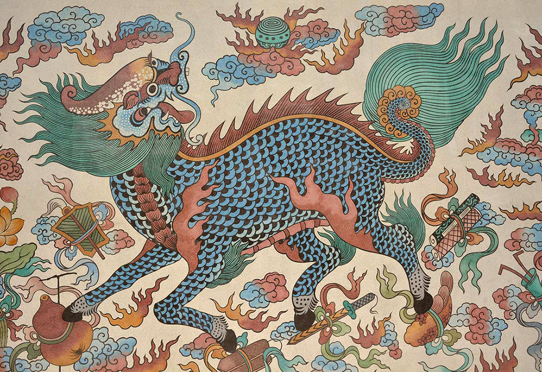 清末麒麟照哪来的？真有这种传说中的生物？...