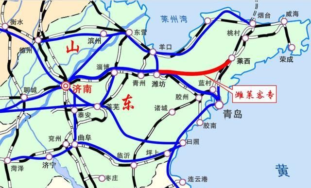 山东将迎来一条新高铁,全长122.631公里,胶东地区迎来大发展