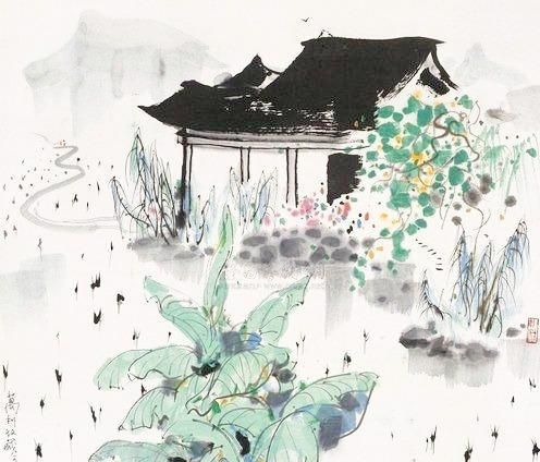 “中国画”没人比吴冠中画得更好,中国画在他笔下活了起来!