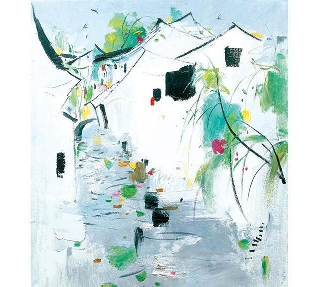 “中国画”没人比吴冠中画得更好,中国画在他笔下活了起来!