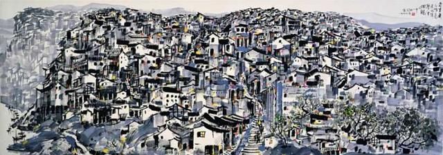 “中国画”没人比吴冠中画得更好,中国画在他笔下活了起来!