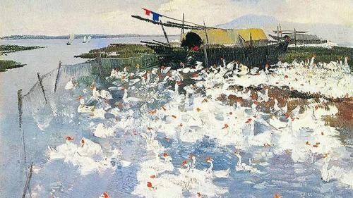 “中国画”没人比吴冠中画得更好,中国画在他笔下活了起来!