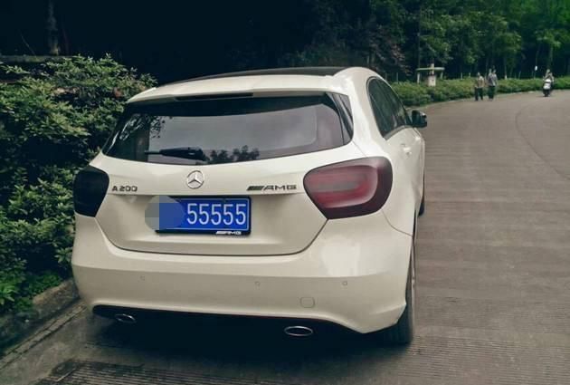 湖南“最牛”小汽车,车上挂纯手工车牌,交警:扣12分