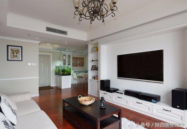 137平风格/简约美式,三房两厅