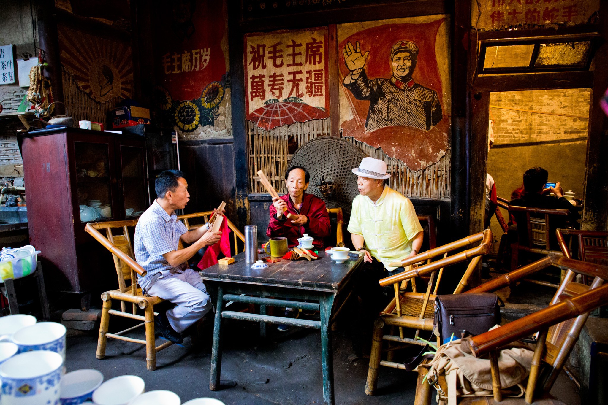 老上海的茶馆