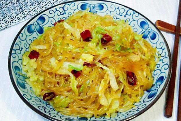 二,包菜粉丝