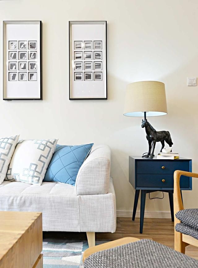 见过最美的中式,客厅坚持做个小抬高,餐厅一分为二多间房