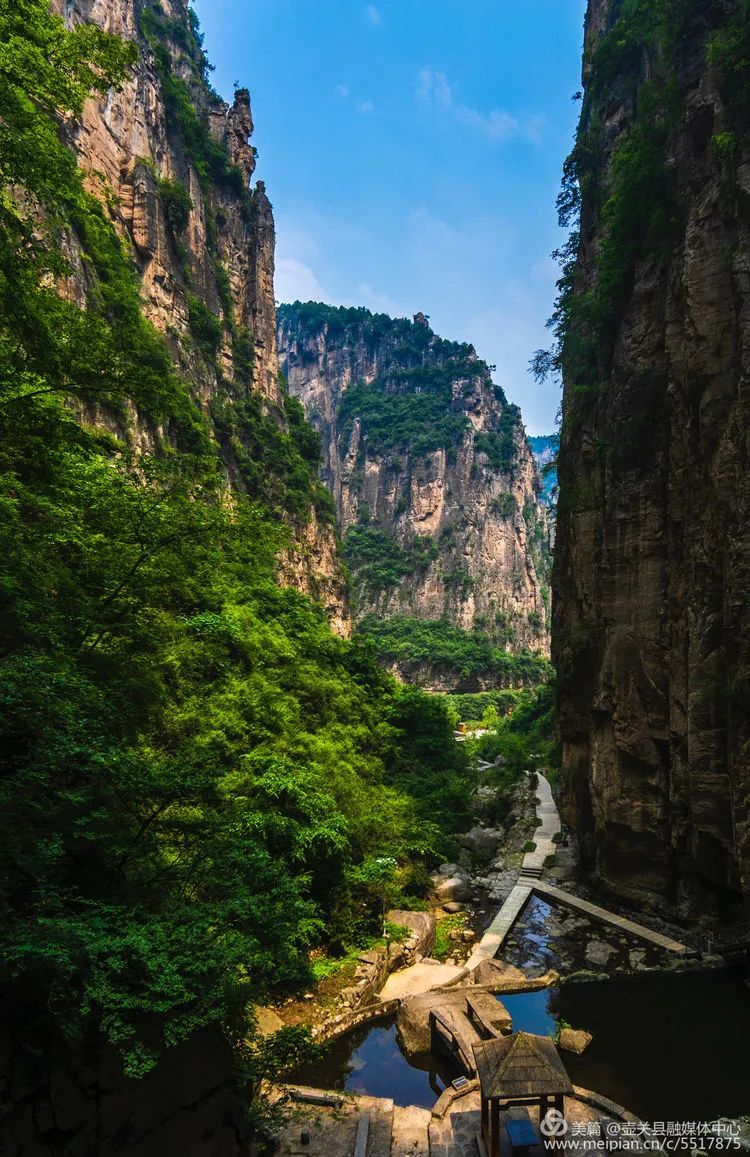 山西长治太行山大峡谷