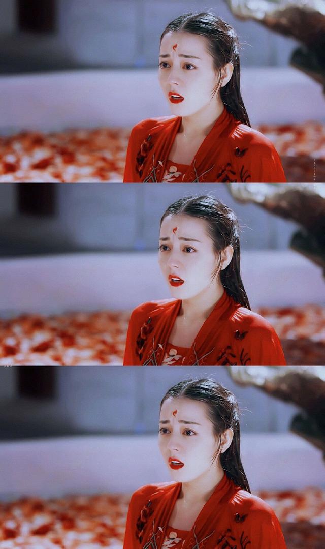 那些年惊艳了时光的女演员红衣古装造型,谁是你心里的